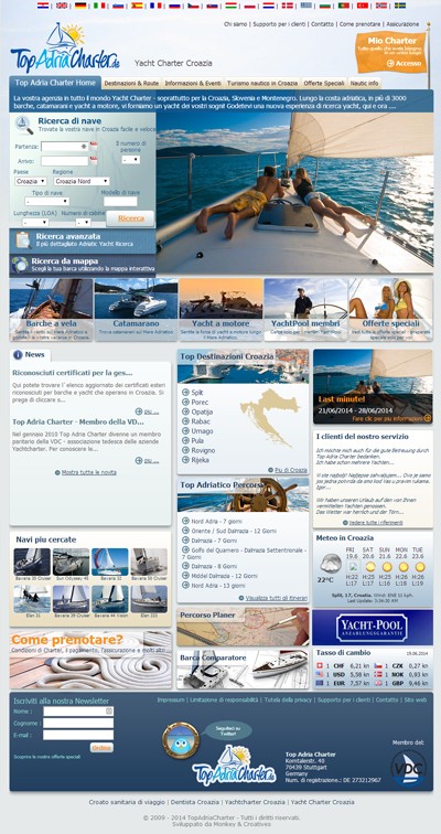 Yacht Charter Croazia